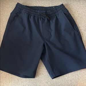 Old Navy Navy Blue Hybrid Shorts